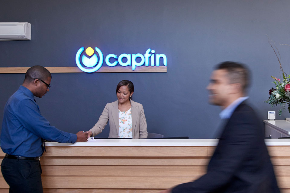 reception at capfin